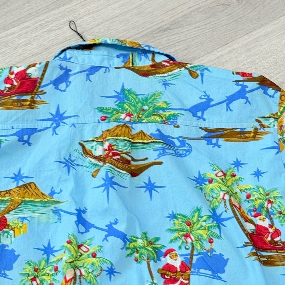 Hawaiian Christmas Womens Shirt - Picture 13 of 16